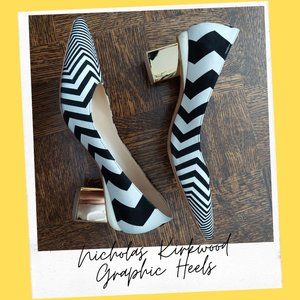 Nicholas Kirkwood Black and White Shoes